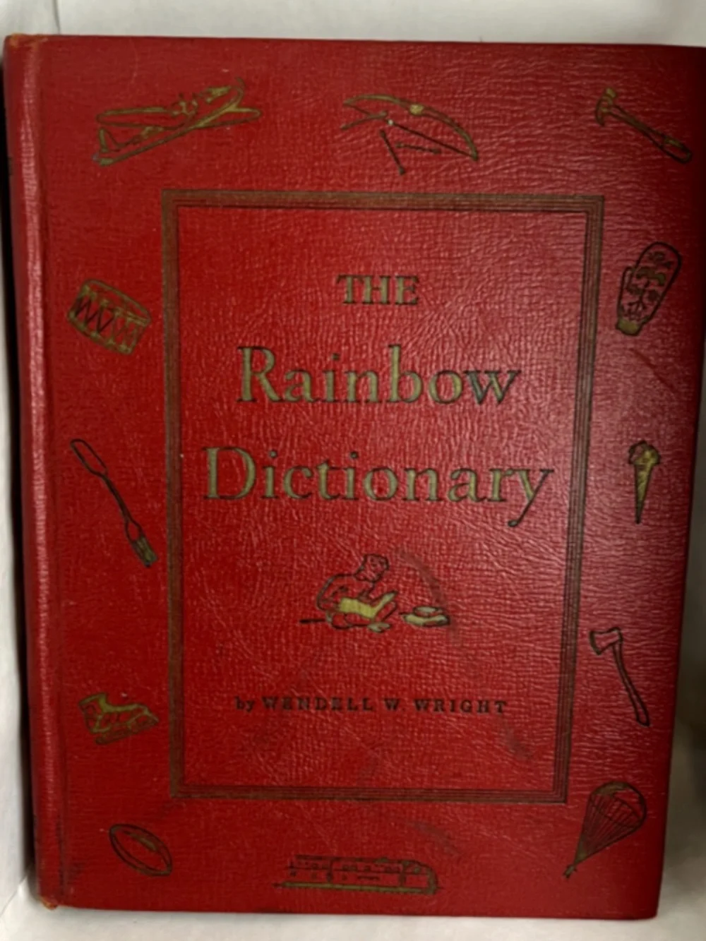 Vintage The Rainbow Dictionary by Wendell W Wright (HC, 1947, 12th print) Color